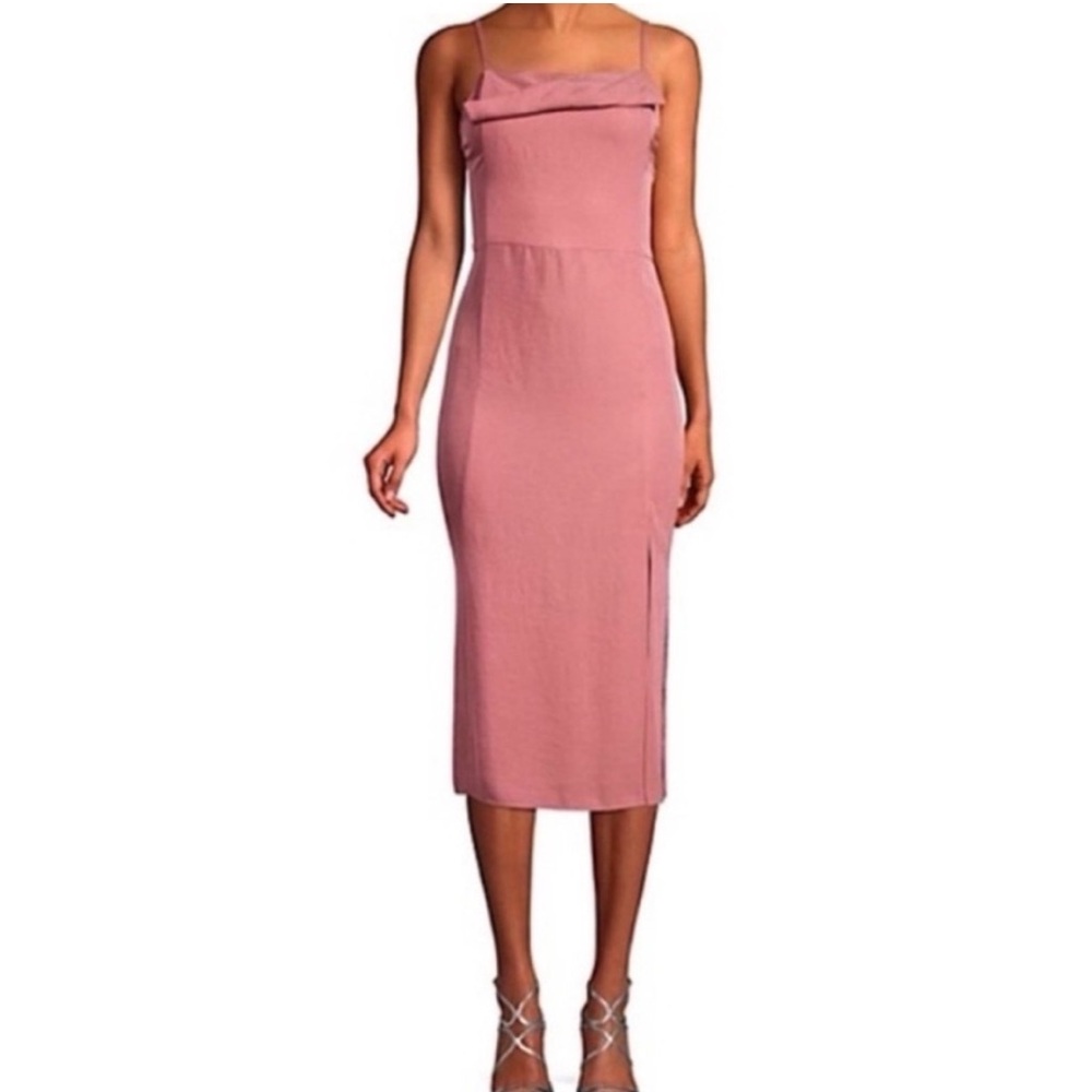 Vince Twist Midi Dress Sz 4